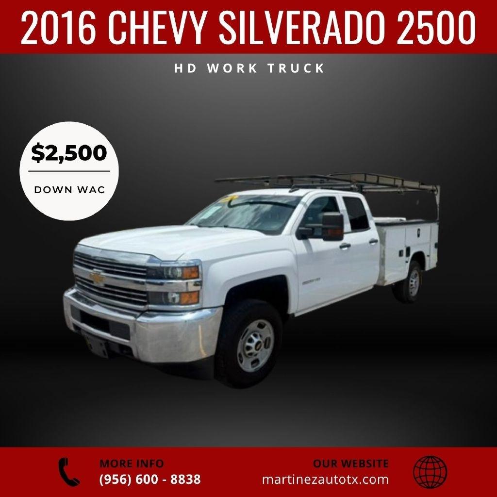 Chevrolet Silverado 2500HD Work Truck Double Cab 2WD 2016
