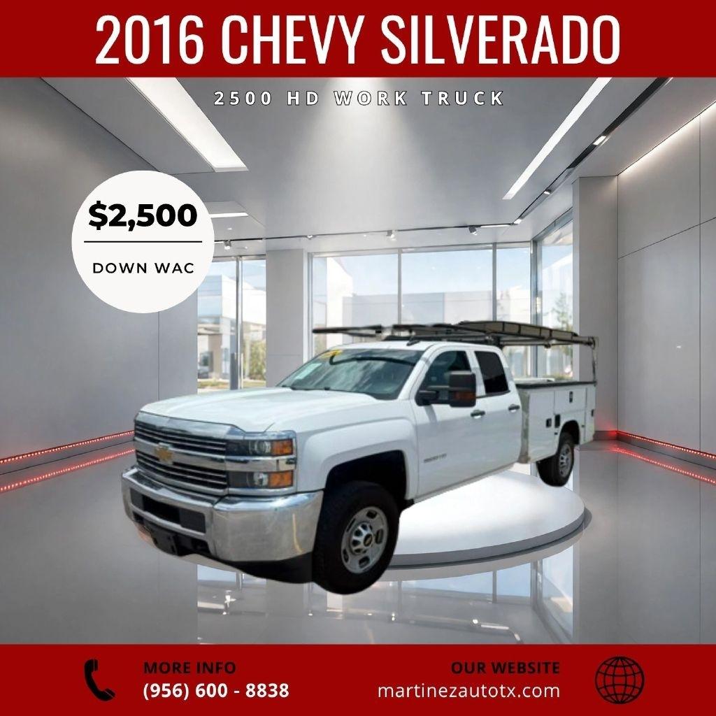 2016 Chevrolet Silverado 2500HD Work Truck Double Cab 2WD