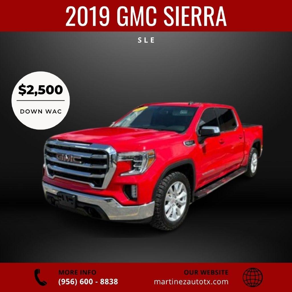 GMC Sierra 1500 SLE Crew Cab Long Box 4WD 2019