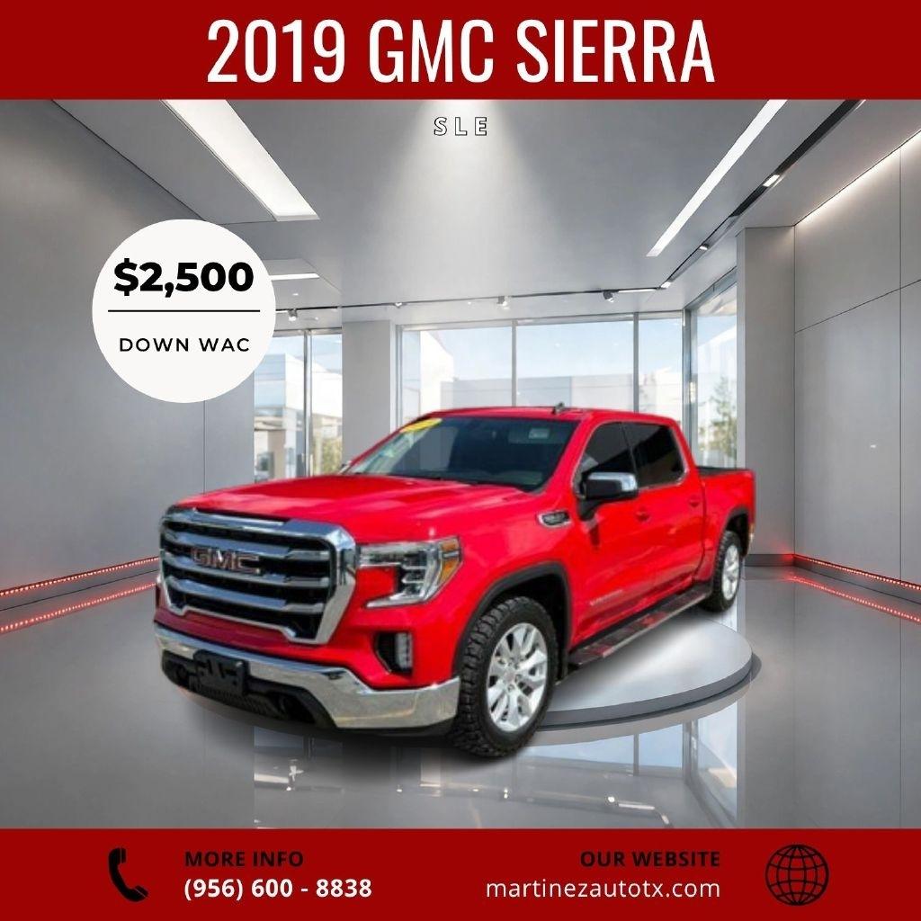 2019 GMC Sierra 1500 SLE Crew Cab Long Box 4WD