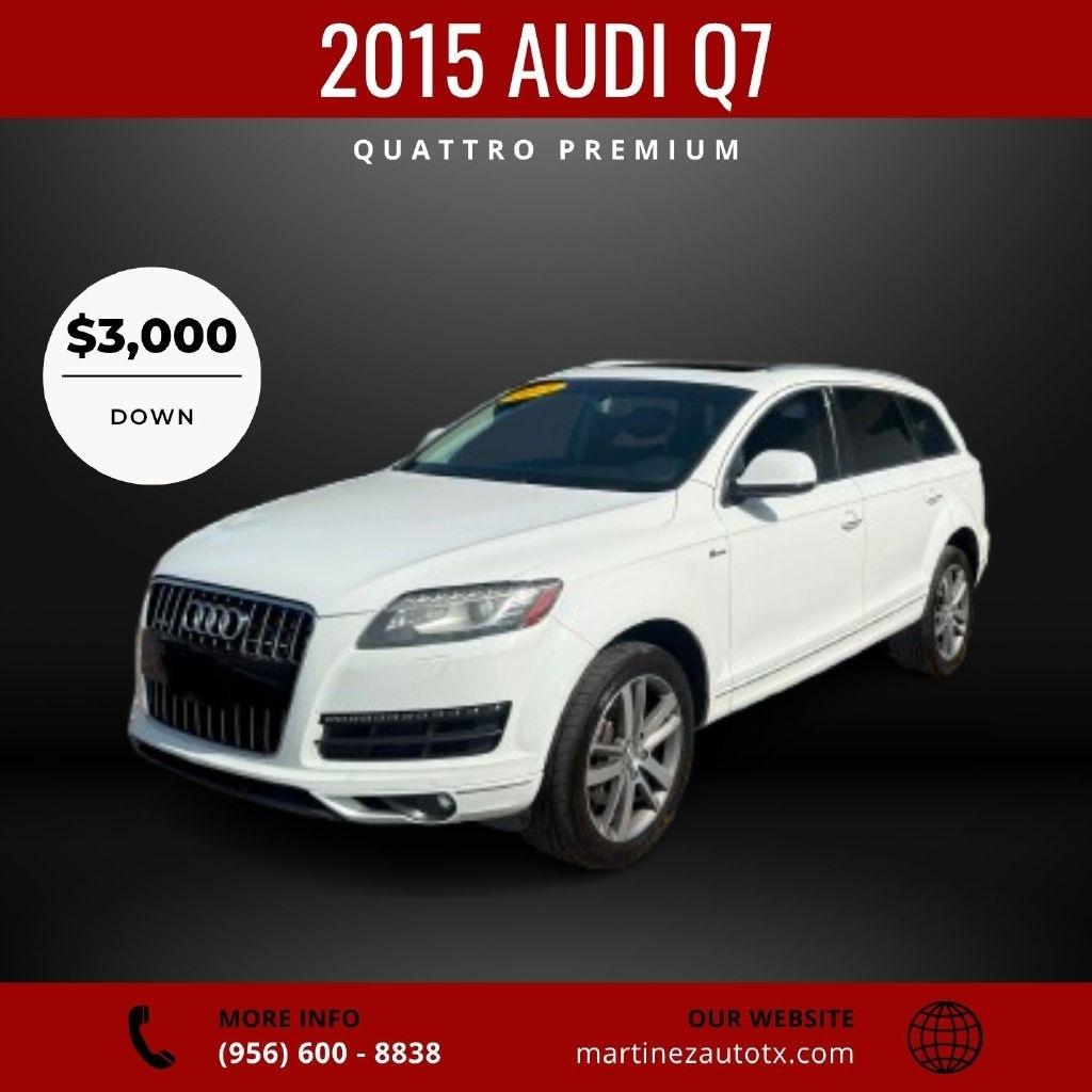 2015 Audi Q7 3.0T Premium Plus quattro