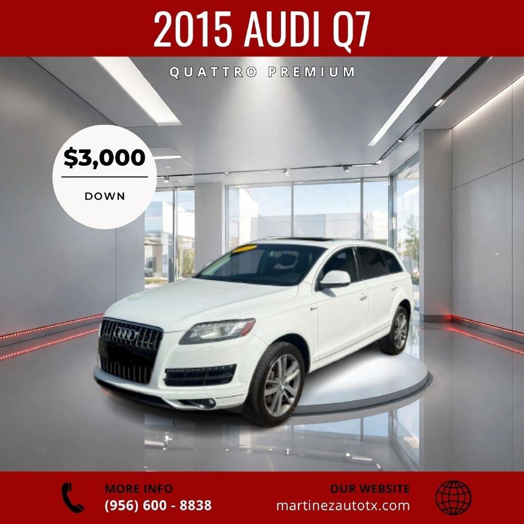 2015 Audi Q7 3.0T Premium Plus quattro