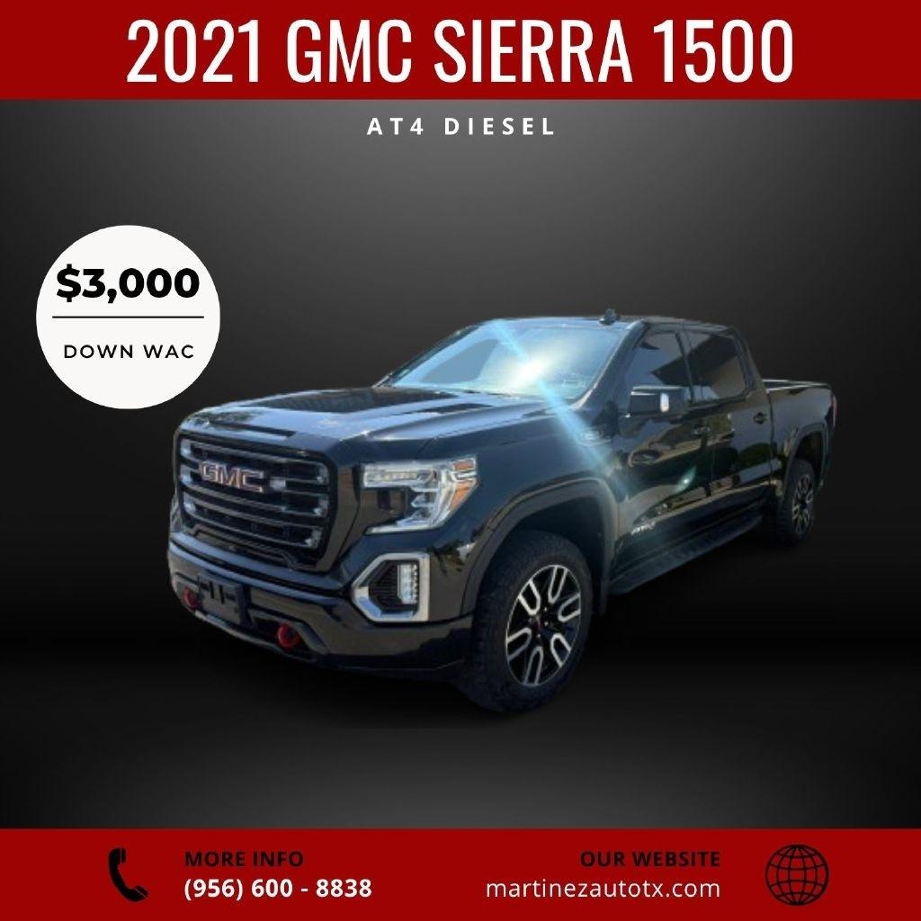 2021 GMC Sierra 1500 AT4 Crew Cab Long Box 4WD
