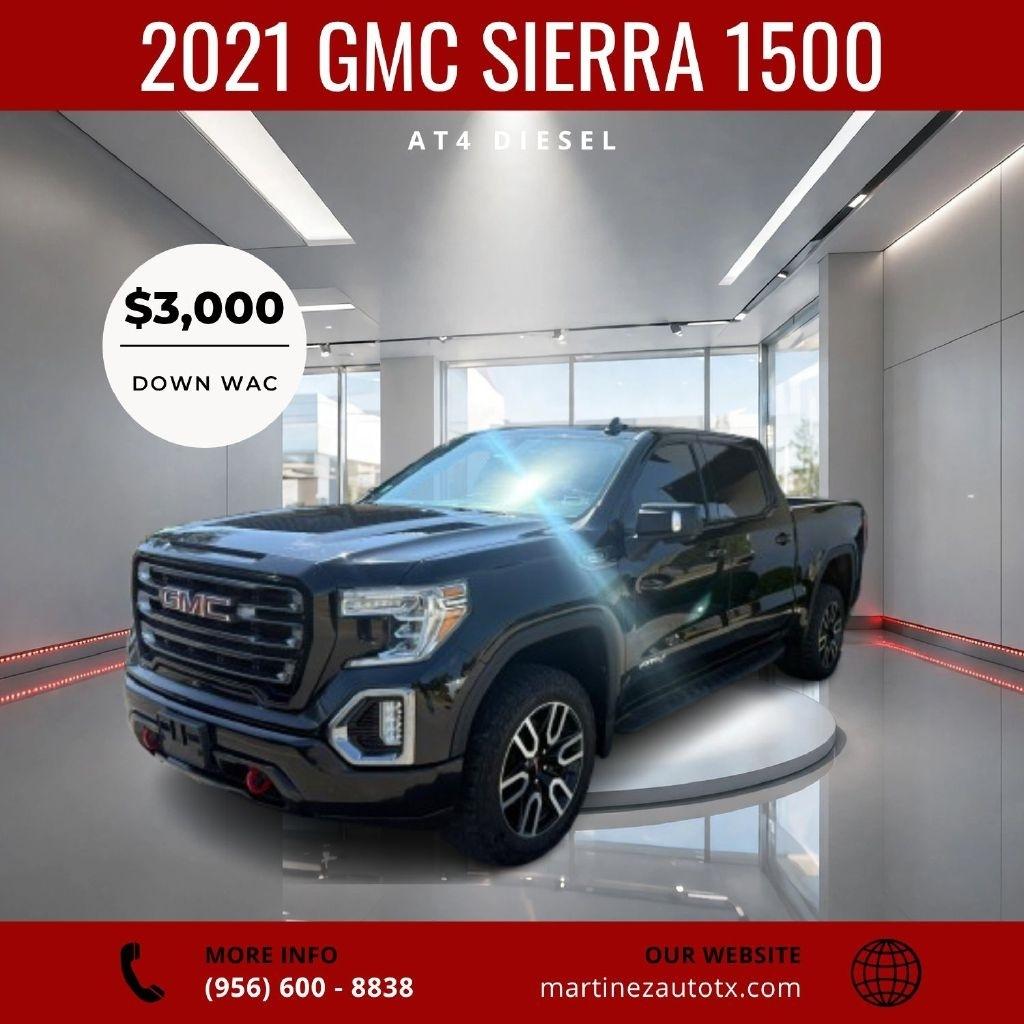 2021 GMC Sierra 1500 AT4 Crew Cab Long Box 4WD
