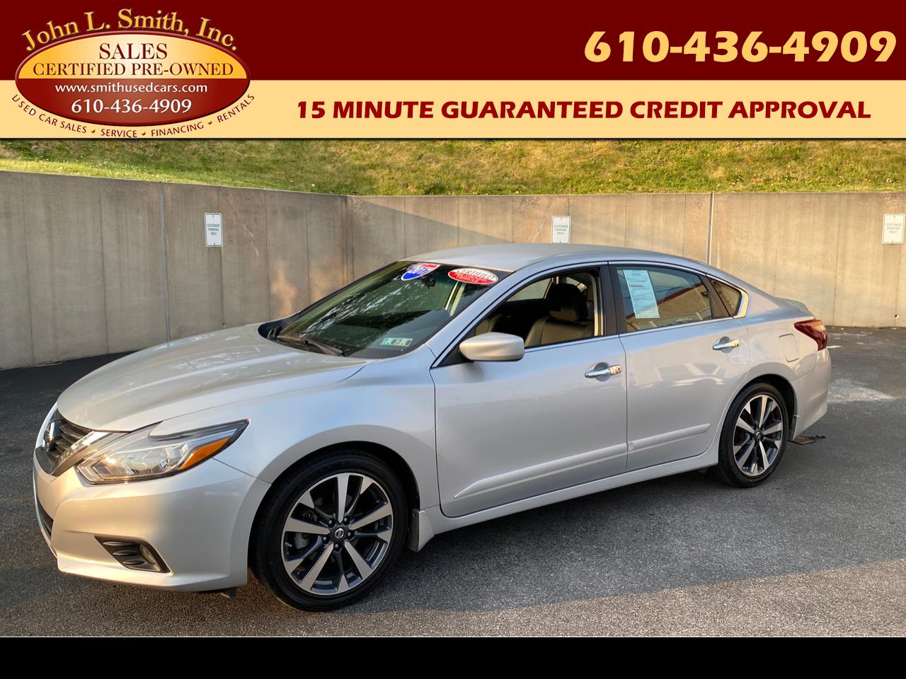 Used 2017 Nissan Altima 2.5 SR for Sale in West Chester PA 19380 John L