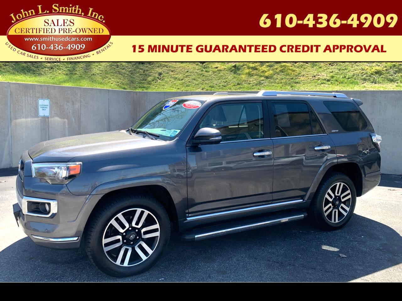 2019 Toyota 4Runner LIMITED 4WD