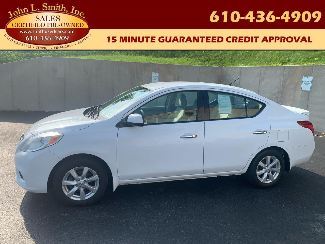 2014 Nissan Versa 4DR SDN CVT 1.6 SV