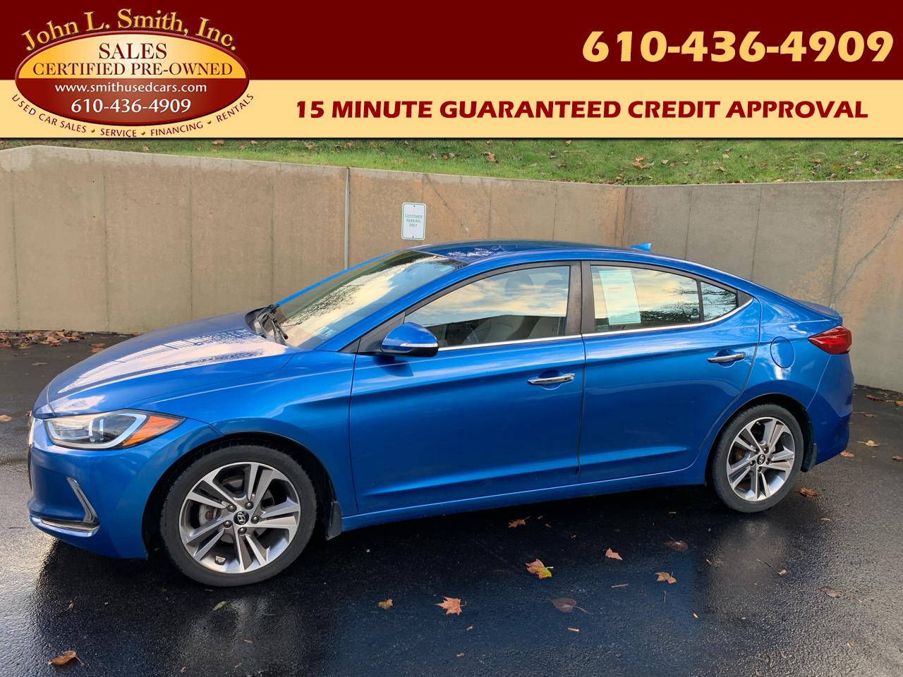 2017 Hyundai Elantra 4dr Sdn Auto Limited