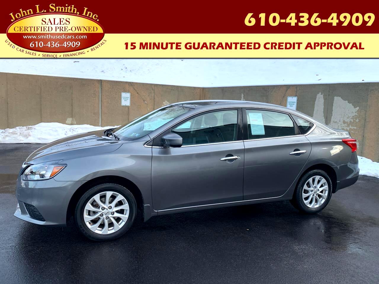 2018 Nissan Sentra SV CVT