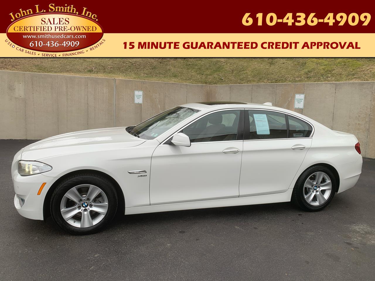 2012 BMW 5-Series 4DR SDN 528I XDRIVE AWD