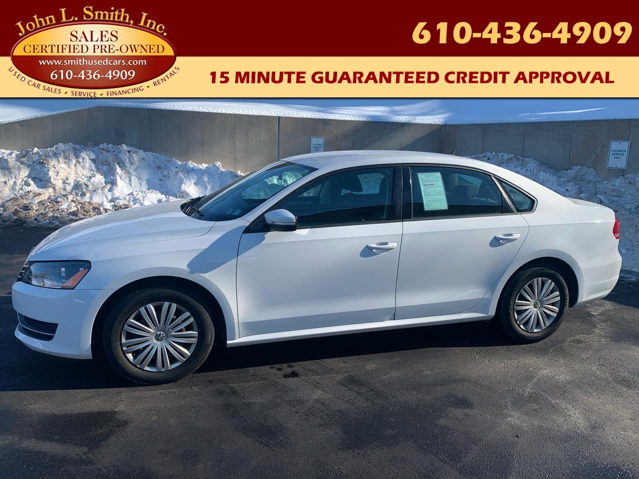 2014 Volkswagen Passat 4DR SDN 1.8T AUTO