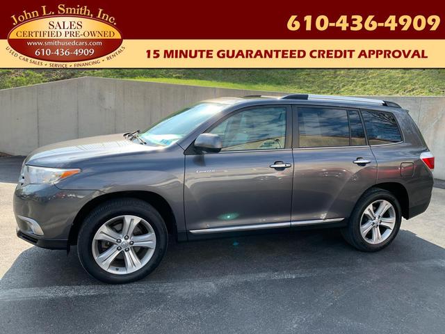Gray 2013 Toyota Highlander Limited V6 AWD SUV / Crossover Automatic