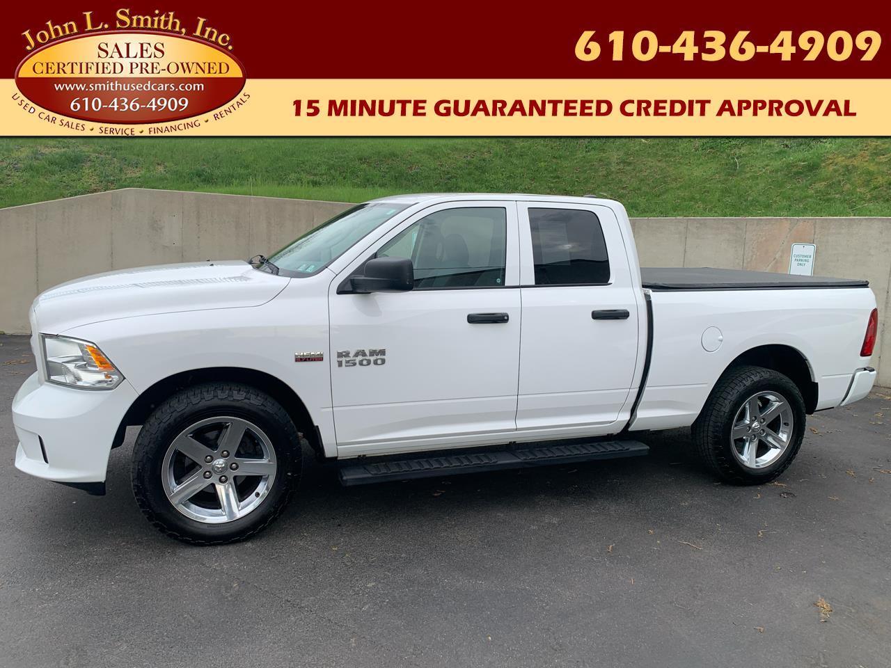 2018 RAM 1500 EXPRESS 4X4 QUAD CAB 6'4"