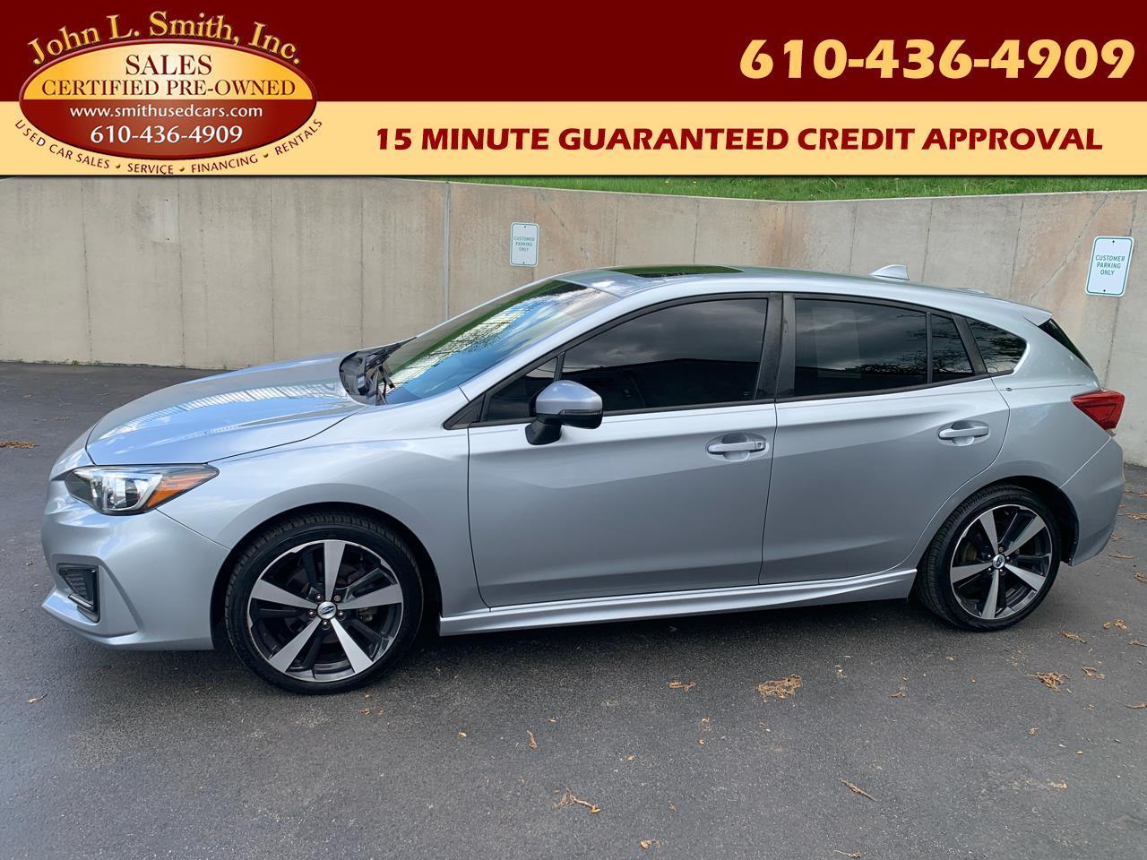 2017 Subaru Impreza 2.0I SPORT 5-DOOR MANUAL