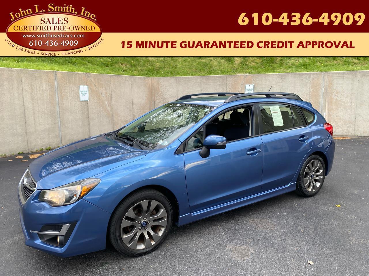 2015 Subaru Impreza 5DR CVT 2.0I SPORT PREMIU