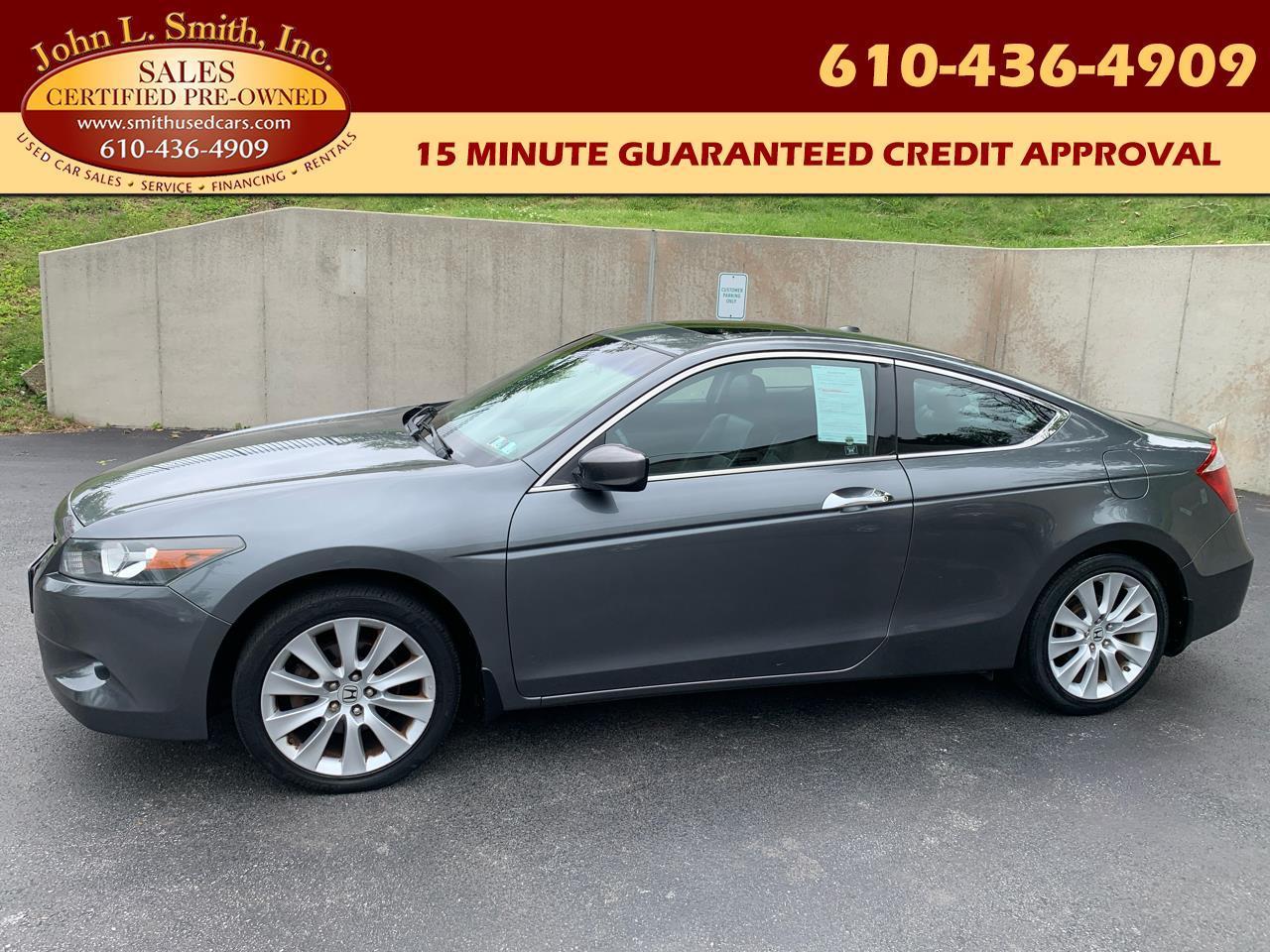 2010 Honda Accord 2DR V6 AUTO EX-L
