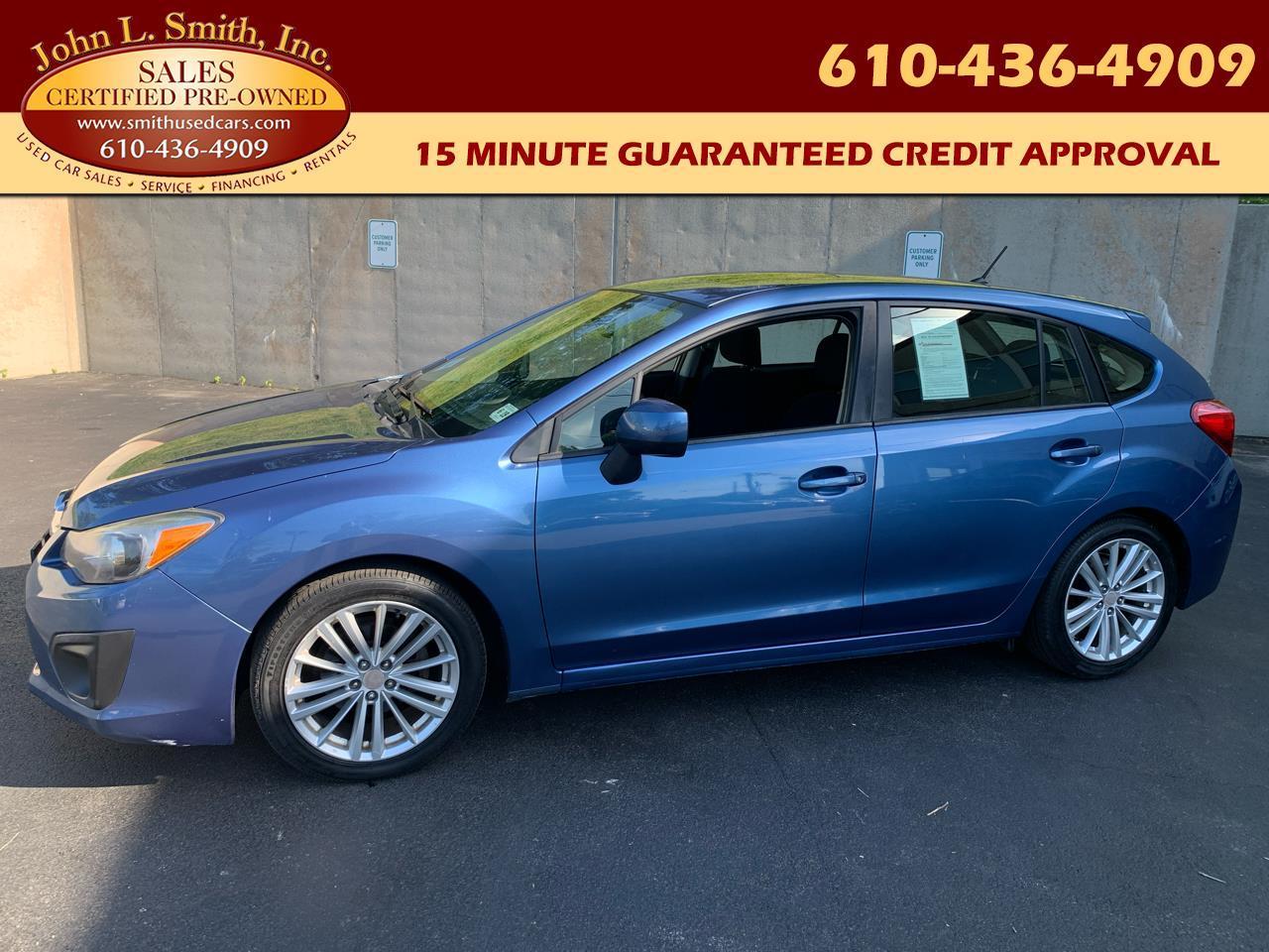 2014 Subaru Impreza 5DR AUTO 2.0I PREMIUM