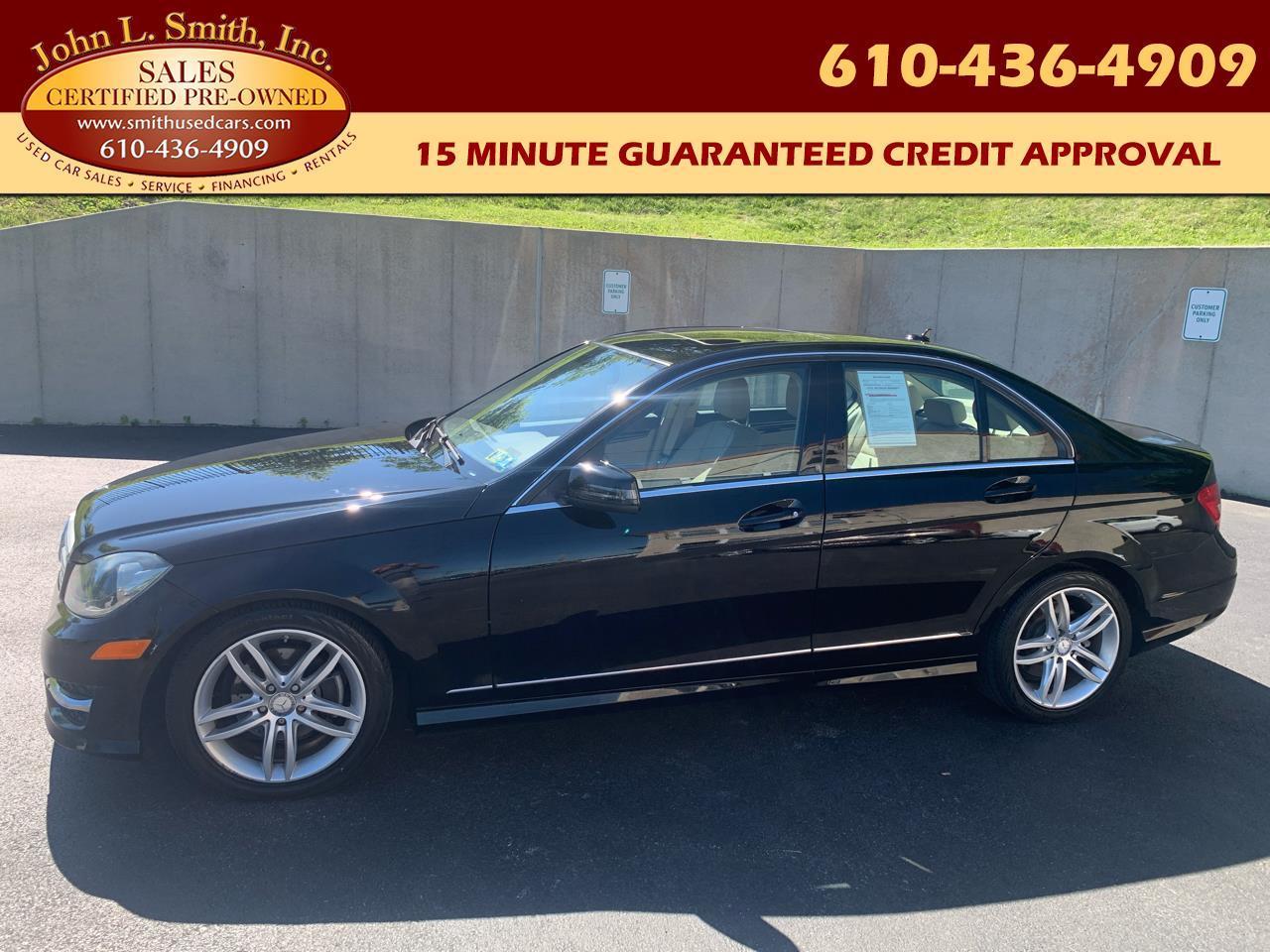 2012 Mercedes-Benz C-Class 4DR SDN C300 LUXURY 4MATI