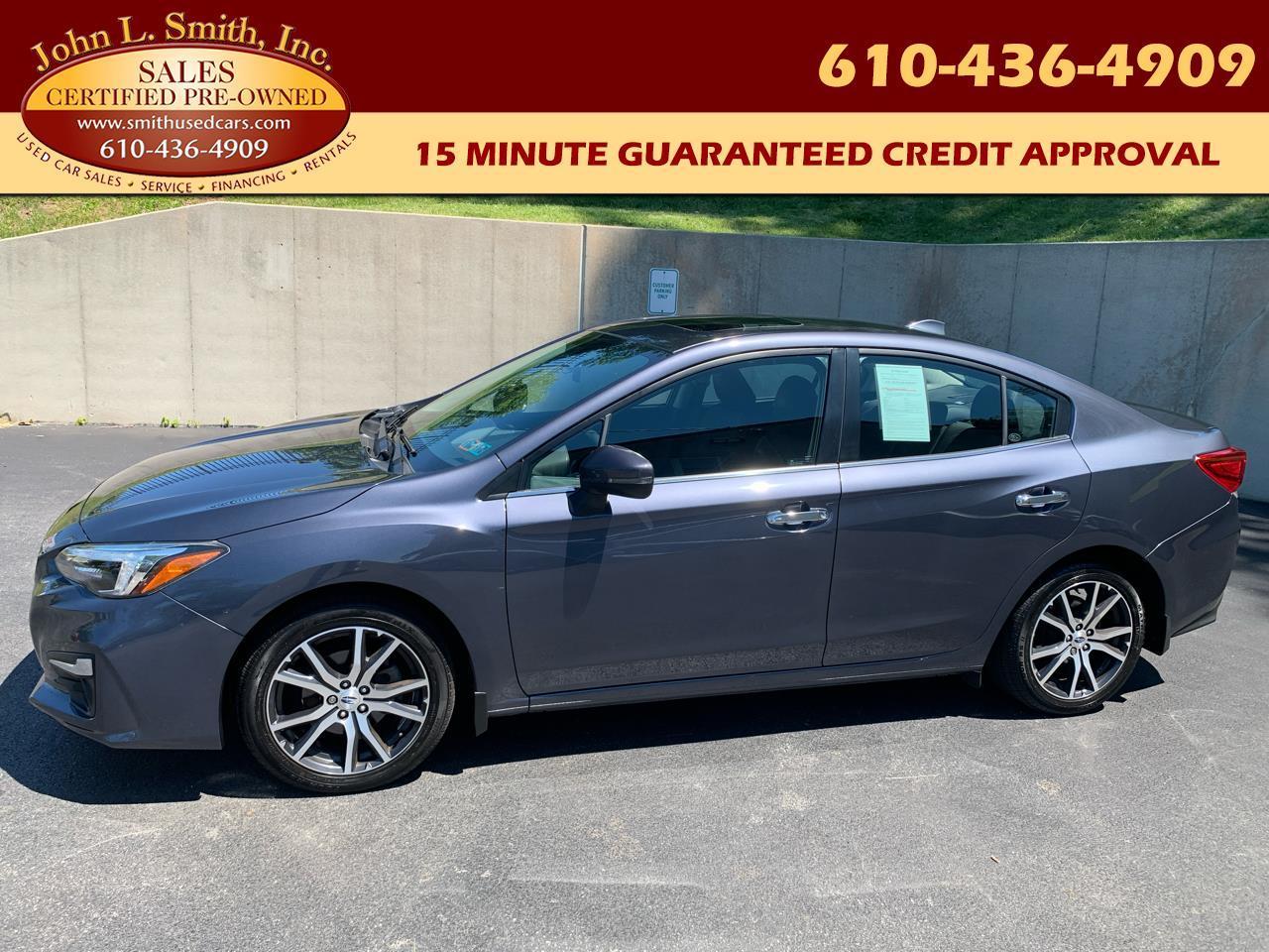2017 Subaru Impreza 2.0I LIMITED 4-DOOR CVT