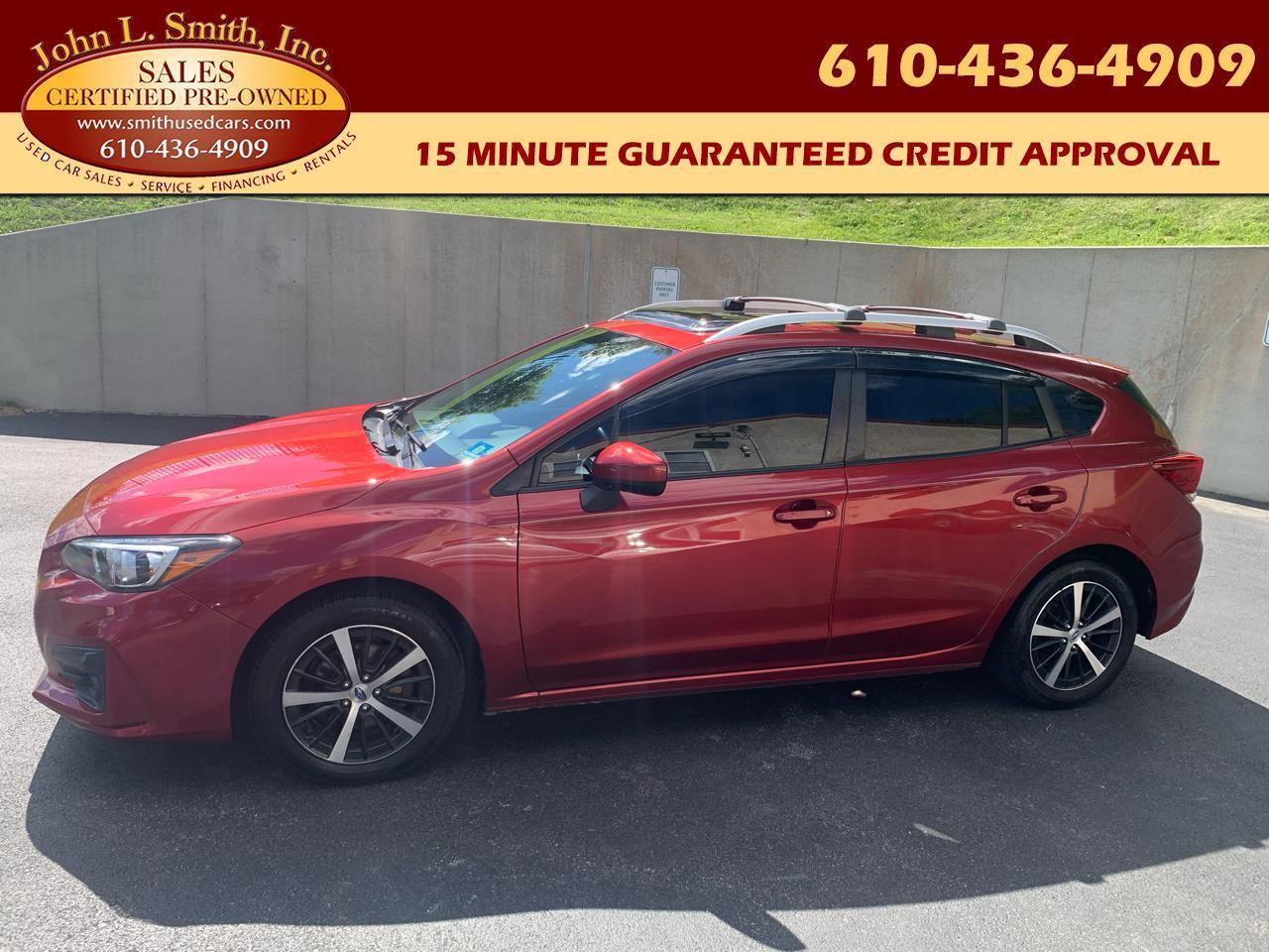 2019 Subaru Impreza 2.0I PREMIUM 5-DOOR CVT