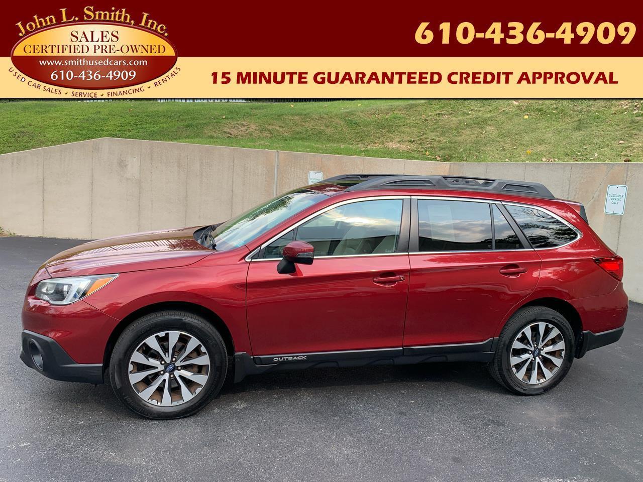 2016 Subaru Outback 4DR WGN 2.5I LIMITED PZEV