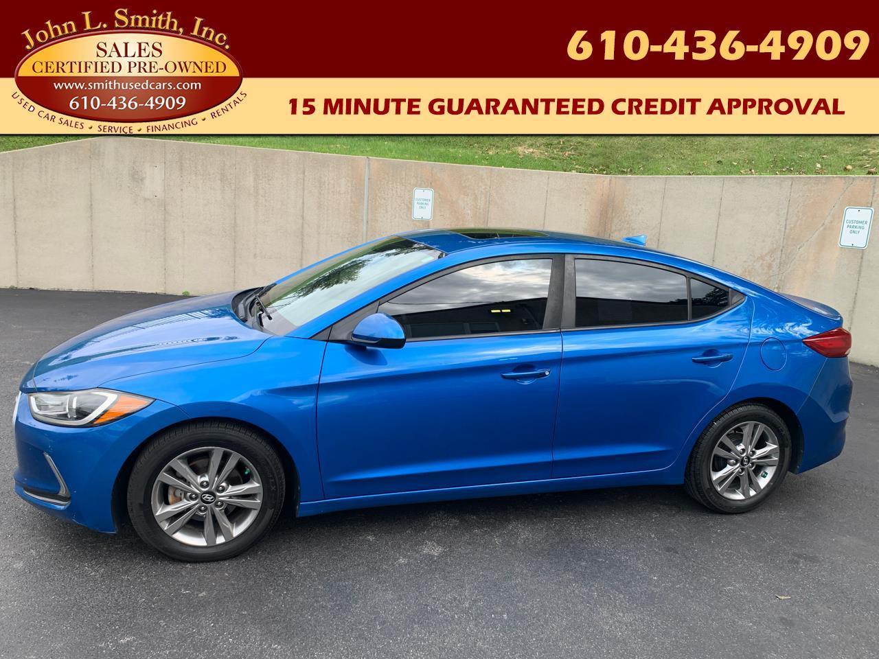 2017 Hyundai Elantra SE 2.0L AUTOMATIC PZEV (U