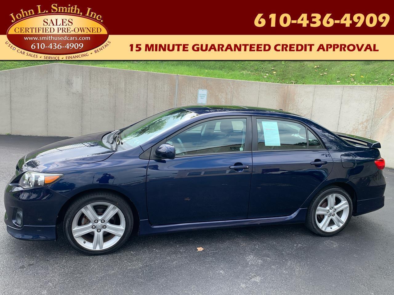 2013 Toyota Corolla 4DR
