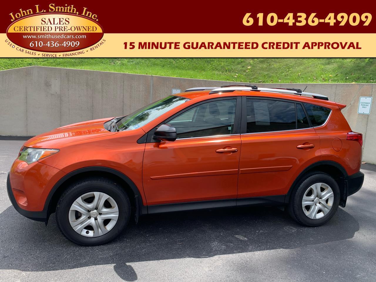 2015 Toyota RAV4 AWD 4DR LE