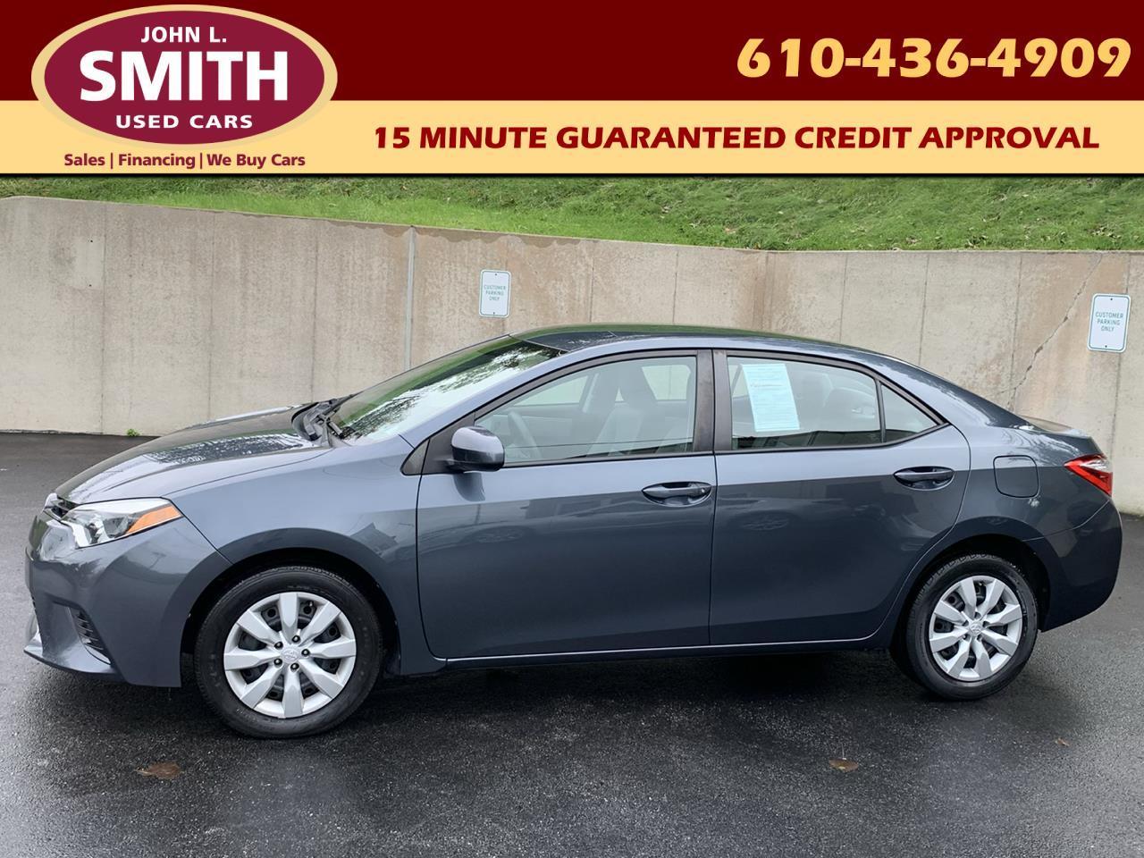 2015 Toyota Corolla 4DR SDN CVT LE (NATL)