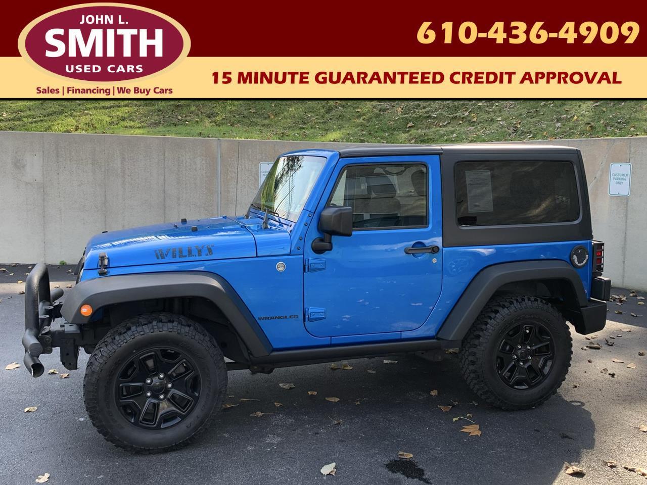 2015 Jeep Wrangler 4WD 2DR WILLYS WHEELER