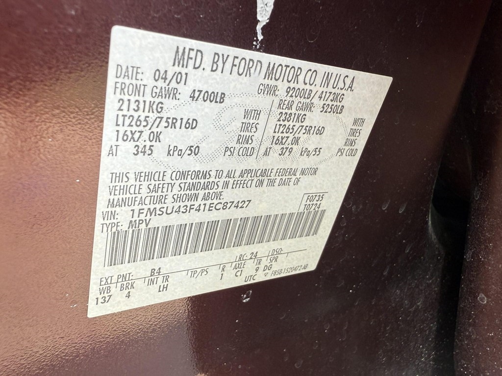 Ford Excursion Limited 4WD 2001