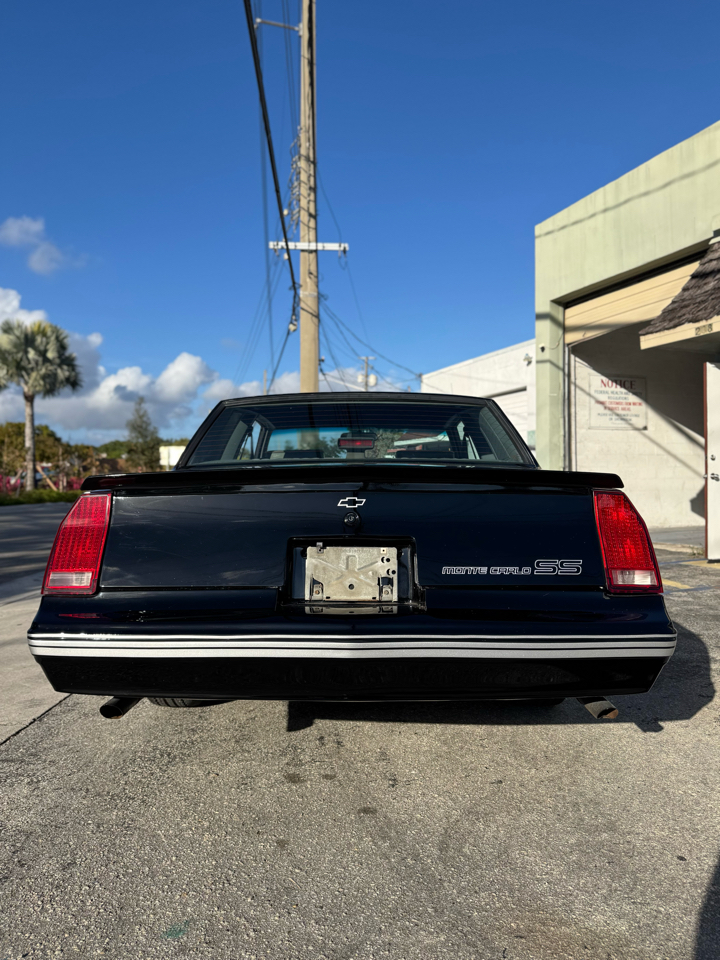 Chevrolet Monte Carlo 2dr Cpe SS 1986