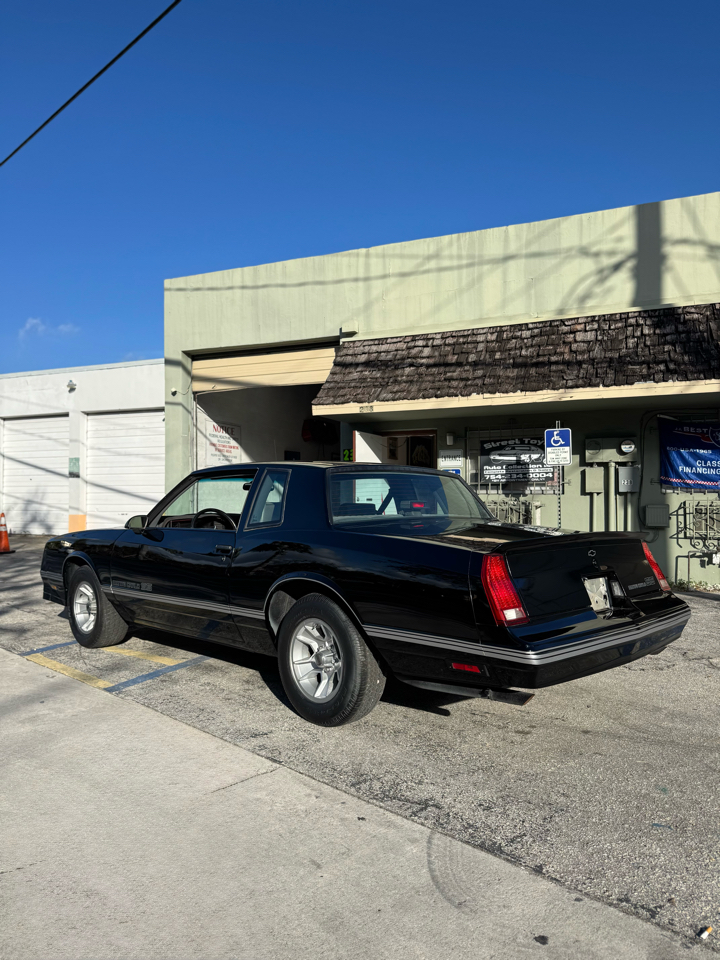 Chevrolet Monte Carlo 2dr Cpe SS 1986