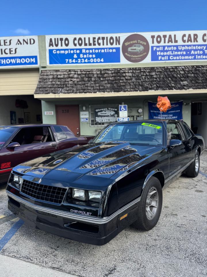 1986 Chevrolet Monte Carlo 2dr Cpe SS