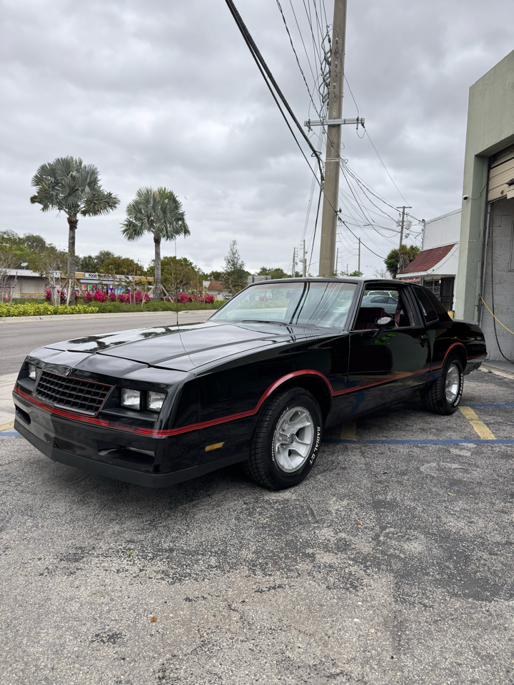 Chevrolet Monte Carlo 2dr Sport Coupe SS 1985