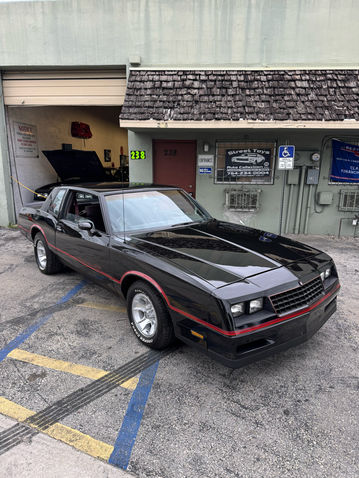 Chevrolet Monte Carlo 2dr Sport Coupe SS 1985