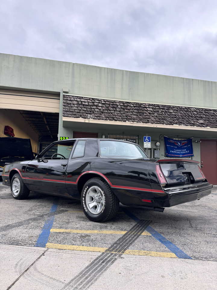 Chevrolet Monte Carlo 2dr Sport Coupe SS 1985