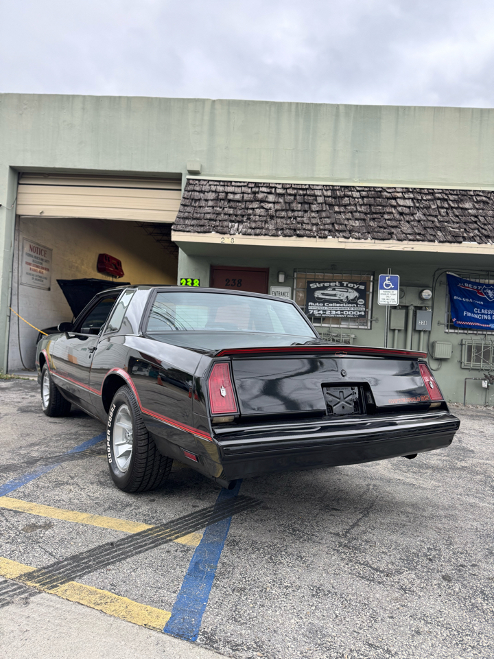 Chevrolet Monte Carlo 2dr Sport Coupe SS 1985