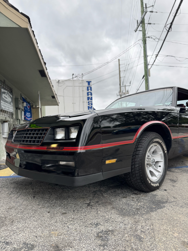 Chevrolet Monte Carlo 2dr Sport Coupe SS 1985