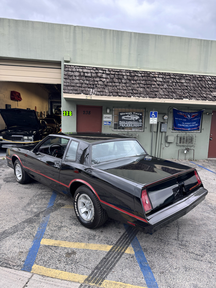 Chevrolet Monte Carlo 2dr Sport Coupe SS 1985