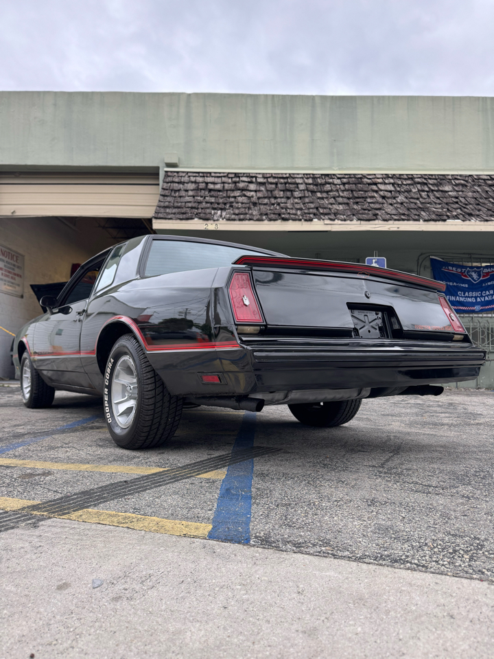 Chevrolet Monte Carlo 2dr Sport Coupe SS 1985