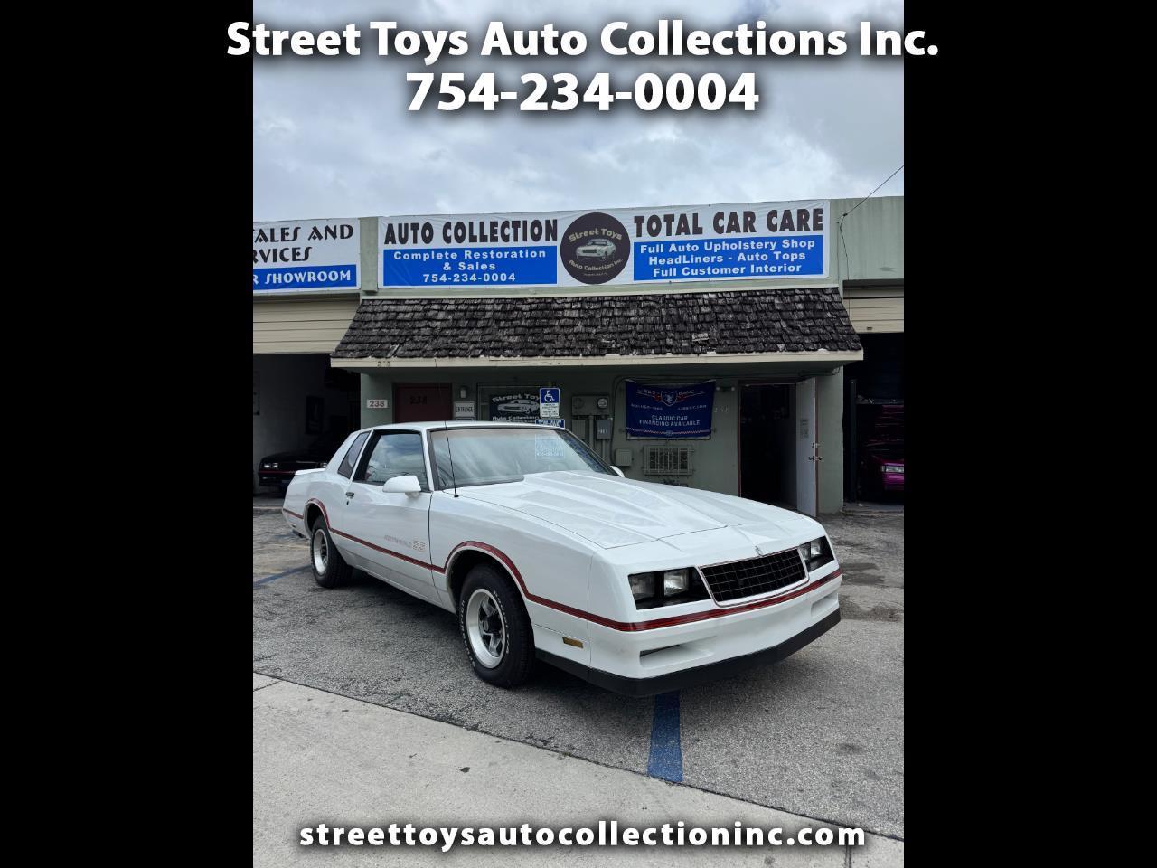 1986 Chevrolet Monte Carlo 2dr Cpe SS