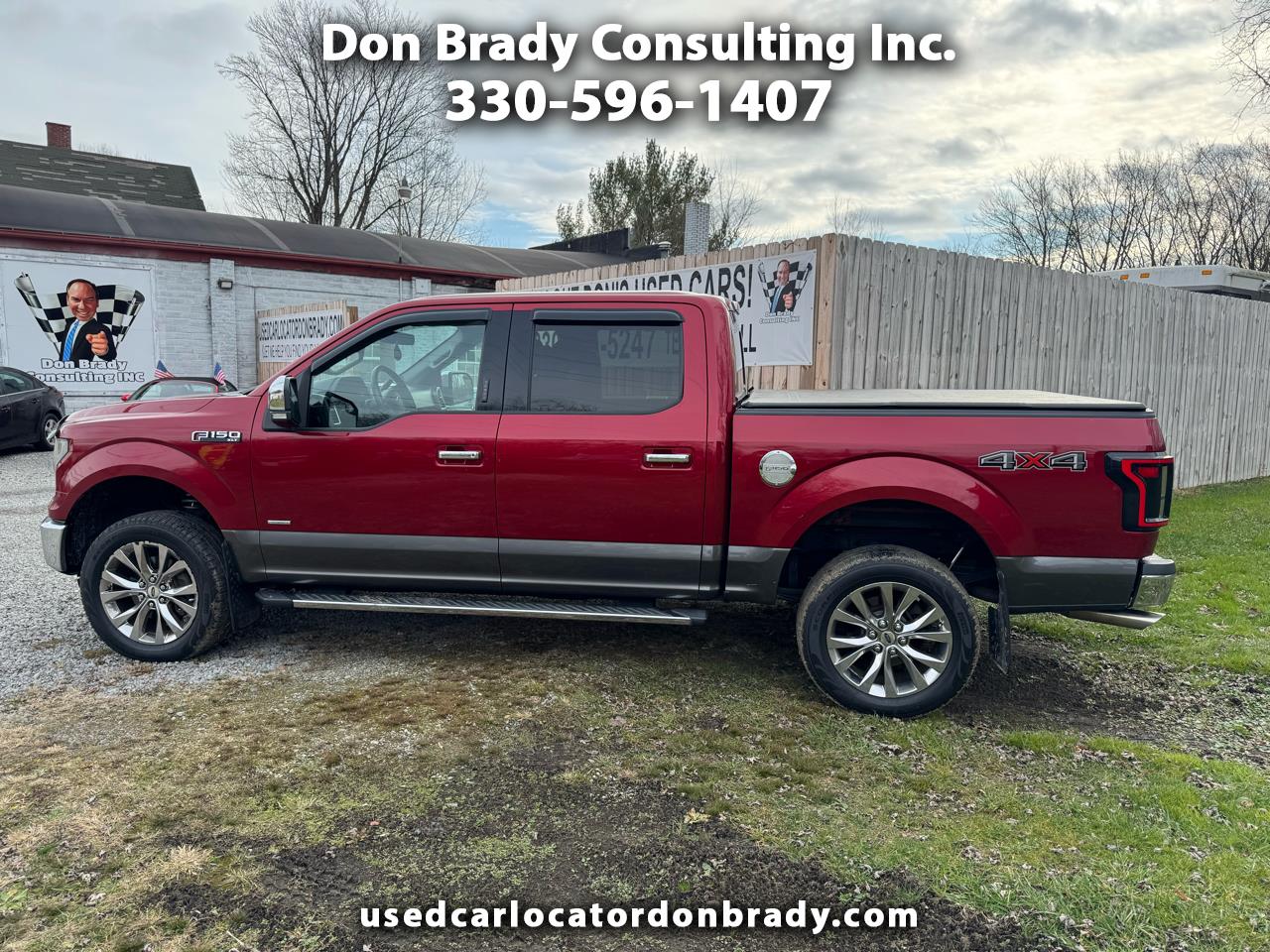 2015 Ford F-150 4WD SuperCrew 139" XLT