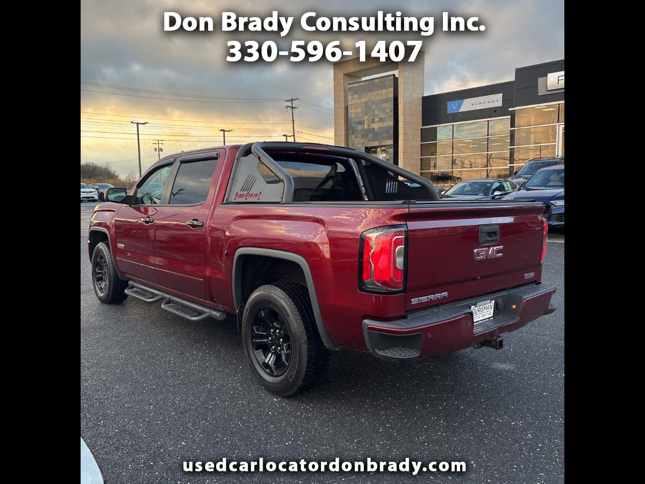 2017 GMC Sierra 1500 SLT Crew Cab Long Box 4WD