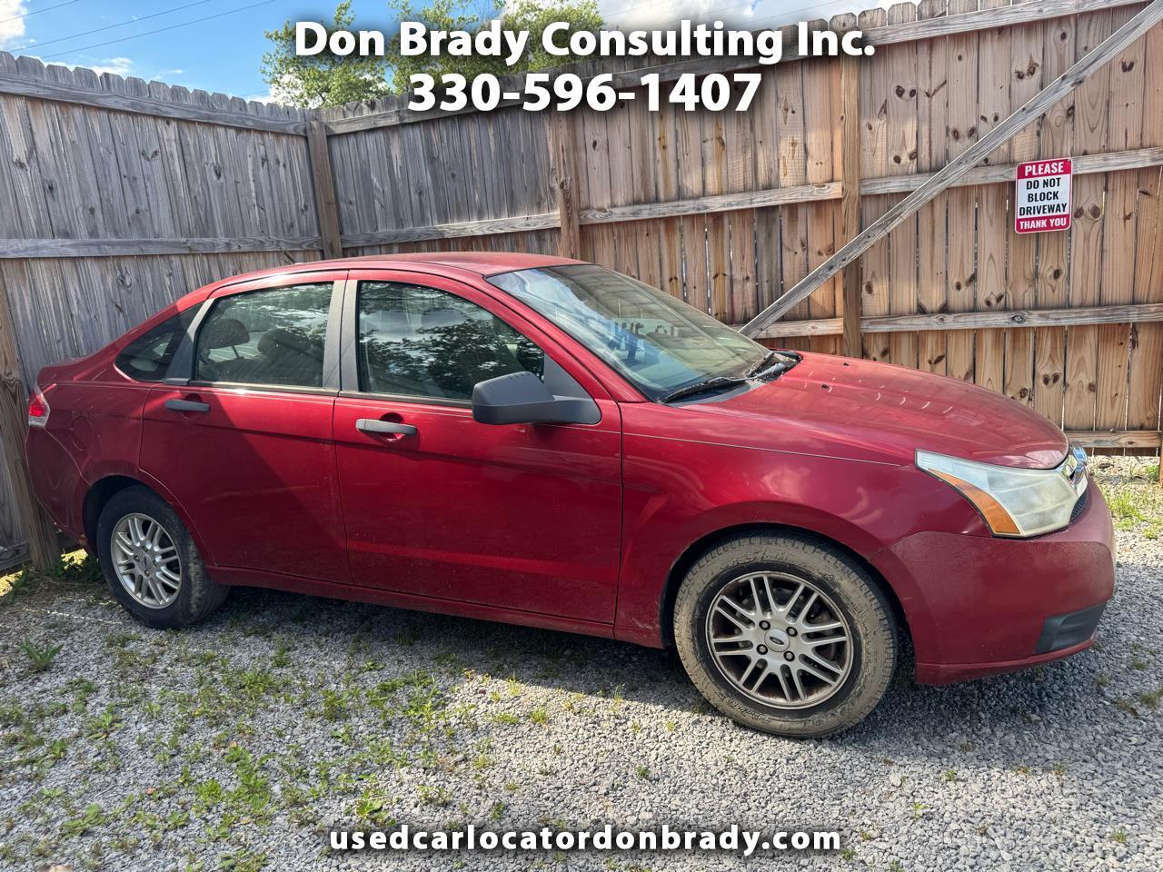 2009 Ford Focus SE Sedan
