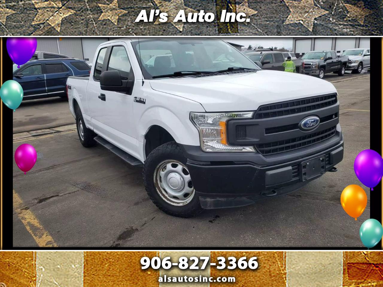 2018 Ford F-150 XL SuperCab 6.5-ft. Bed 4WD