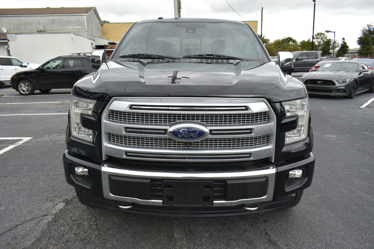 Ford F-150 Platinum SuperCrew 4WD 2017 Ford F-150 Platinum SuperCrew 4WD 2017