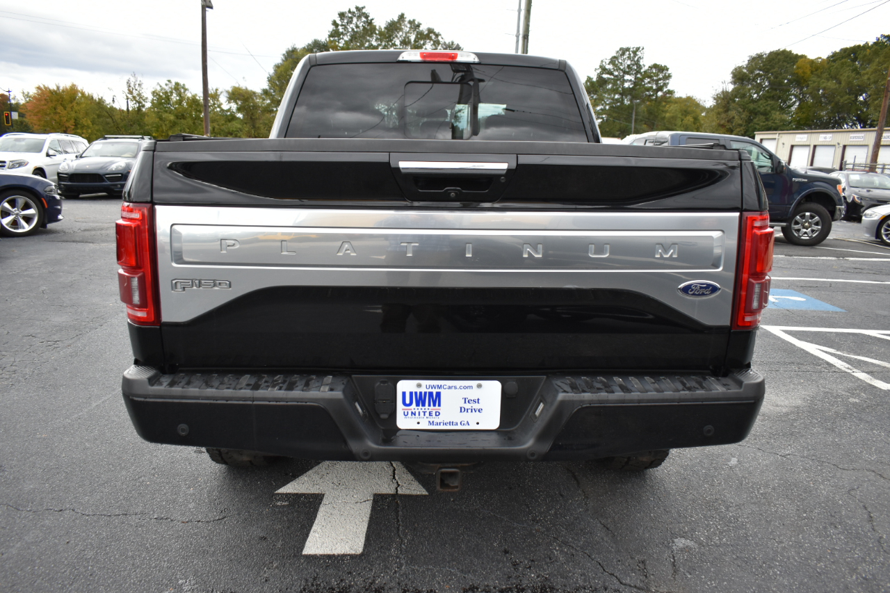 Ford F-150 Platinum SuperCrew 4WD 2017 Ford F-150 Platinum SuperCrew 4WD 2017