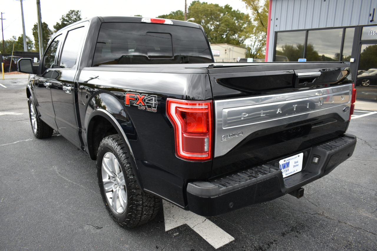 Ford F-150 Platinum SuperCrew 4WD 2017 Ford F-150 Platinum SuperCrew 4WD 2017