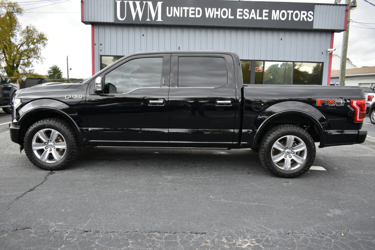 Ford F-150 Platinum SuperCrew 4WD 2017 Ford F-150 Platinum SuperCrew 4WD 2017